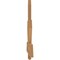Ekena Millwork Kennewick Timber Gable Bracket, Western Red Cedar, 60"W x 27"H x 1 1/2"D x 5 1/2"F, 11/12 Pitch GBW060X27X0206KEN00SWR - alternate 4